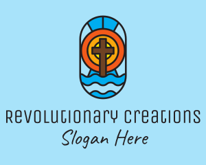 Holy Church Mosaic  logo design