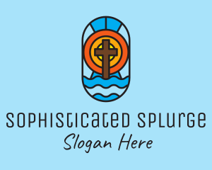 Holy Church Mosaic  logo design