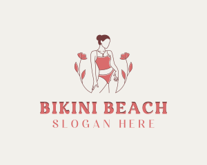 Fashion Woman Lingerie  logo design