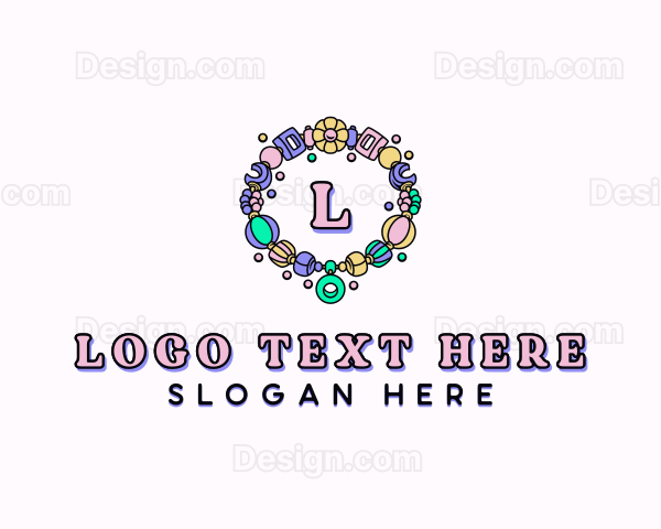 Beading Jewelry Boutique Logo