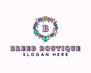 Beading Jewelry Boutique logo design