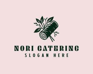 Spring Roll Leaf logo design