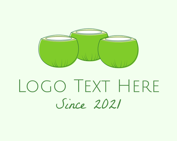 Coco Juice logo example 3