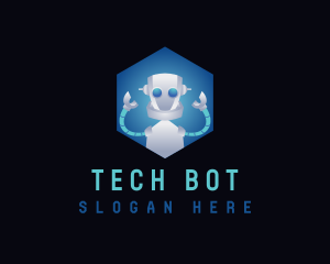 Robot Software Tech logo design