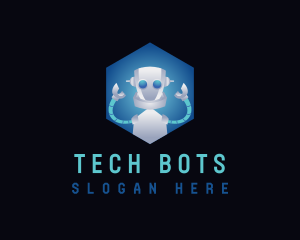 Robot Software Tech logo design