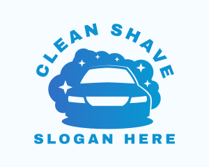 Sparkle Clean Car logo design