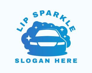 Sparkle Clean Car logo design