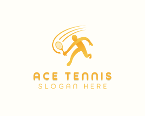 Tennis Sports Athlete logo