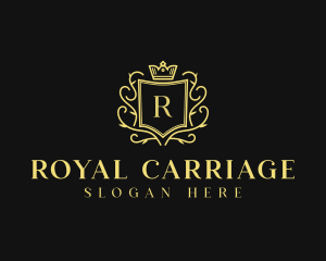 Royal Shield Hotel logo design