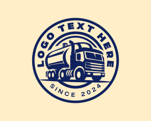 Logistics Truck Transportation logo