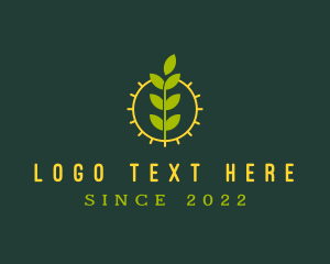 Eco Friendly Sun Plant logo