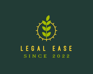 Eco Friendly Sun Plant logo