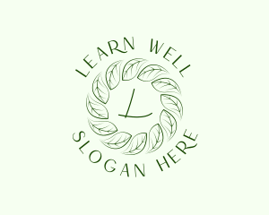 Nature Leaf Wellness  logo design