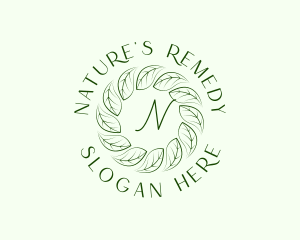 Nature Leaf Wellness  logo design