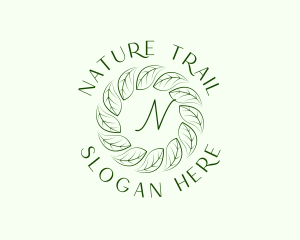 Nature Leaf Wellness  logo design