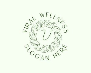 Nature Leaf Wellness  logo design