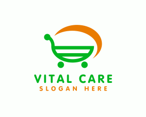 Shopping Cart Grocery logo