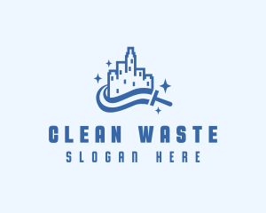 City Wipe Cleaning logo design