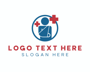 Recovery - Medical Injury Treatment logo design