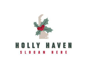 Holly Delaware Plant logo design