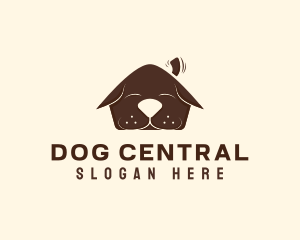 Dog Home Shelter logo design