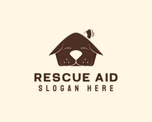Dog Home Shelter logo