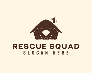 Dog Home Shelter logo