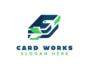 Book Wallet Payment logo design