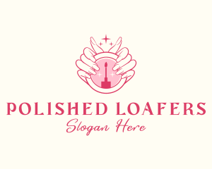 Nail Polish Spa logo design