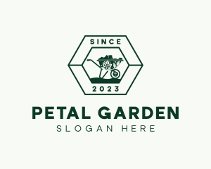 Wheel Barrow Lawn Care logo design