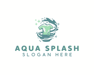 Tshirt Water Splash logo