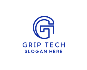 Industrial Tech G logo design