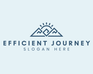 Mountain Summit Journey logo design