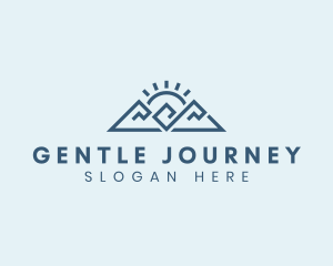 Mountain Summit Journey logo design