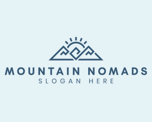 Mountain Summit Journey logo design