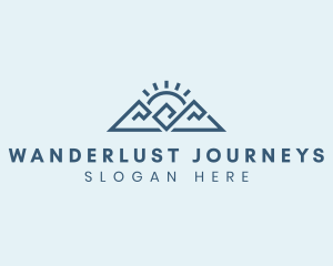 Mountain Summit Journey logo design