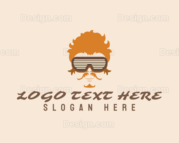 Cool Retro Sunglasses Logo