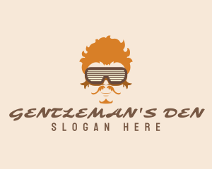 Cool Retro Sunglasses logo design