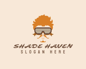 Cool Retro Sunglasses logo design