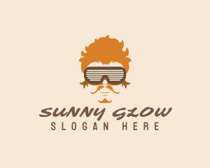 Cool Retro Sunglasses logo design