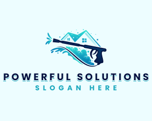 Power Wash Hydro Cleaner logo design