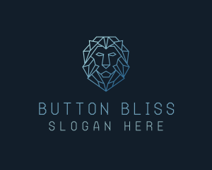 Geometric Lion Business logo design