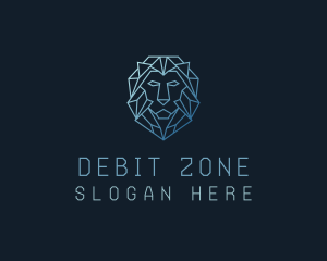 Geometric Lion Business logo design