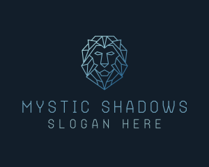 Geometric Lion Business logo design