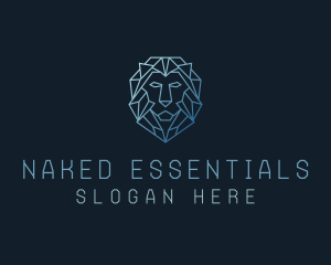 Geometric Lion Business logo design