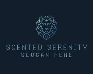 Geometric Lion Business logo design