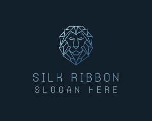 Geometric Lion Business logo design