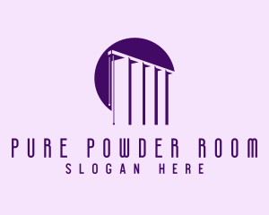 Premium Curtain Blinds logo design