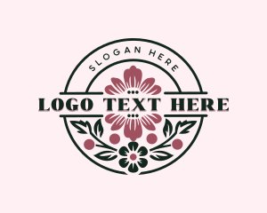 Floral Wedding Boutique Logo