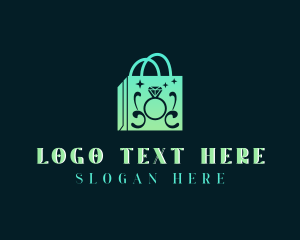 Shopping Jewelry Bag logo